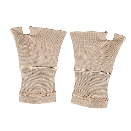 COLLBATH Relief Compression Gloves Fingerless Therapy Gloves for Men Women Low-impact Exercise Support