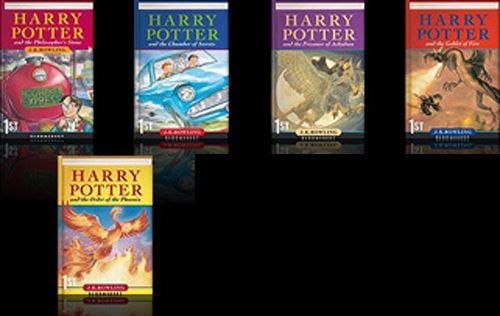 Harry Potter 1-5 paperback box set: J.K. Rowling: 9781551927268: Amazon ...