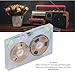 Lxworphology Blank Cassette Tapes, High Output Low Noise Reel to Reel Cassettes with 46min Recording Time for Music and Voice Recording, DIY Blank Recording Tape for Musicians (Gold)