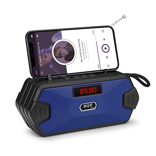 Wireless Radio for Emergency,Blue-tooth Speaker | Portable Weather Radio, Noaa Weather Alert Portable Radio for Outdoor Hurricanes Wukesify - Image 8