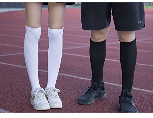 Andongnywell Compression Socks for Men Women Athletic Running Flight Travel Socks Knee High Compression Stockings2