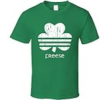 Freese Irish Shamrock Parody St Patrick's Day Family Reunion Distressed T Shirt