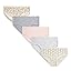 Floral Print/Light Grey Heather/Light Bleach Heather/Pink