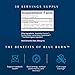 Apothékary Blue Burn Herbal Supplement Liquid Drops, Metabolism and Weight Management Support, Clinically-Tested, Made in The USA, 1 Fl Oz, 30 Servings