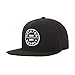 Brixton mens Oath Iii Snapback Baseball Cap, Black, One Size US