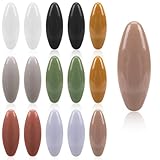 Hijab Pins for Women, 16 Pieces Silk Scarf Safety Pins, Colorful Pins, Safety Pins, Women Dress Brooches for Muslim Girls, Women (Black Gray + Gray Green)