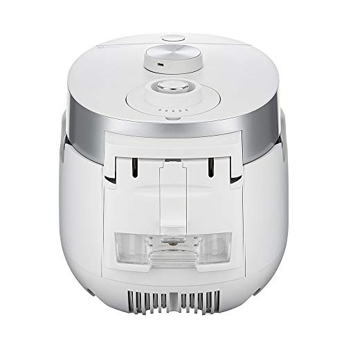 CUCKOO-CRP-LHTR0609F-rice-cooker-6-Cup-Uncooked-Twin-Pressure-Induction-Heating-Cooker-16-Menu-Options-HighNon-Pressure-Steam-More-Stainless-Steel-Inner-Pot-Made-in-Korea-White-Renewed