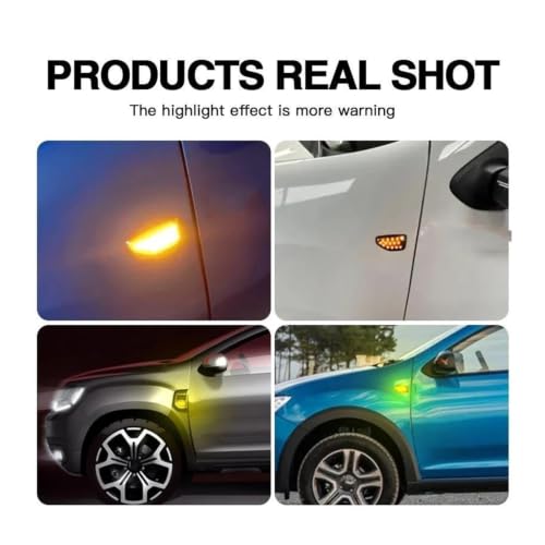 Feux De Position Latéraux Dynamiques LED Résolvez les Problèmes de Clignotant 12V Duster