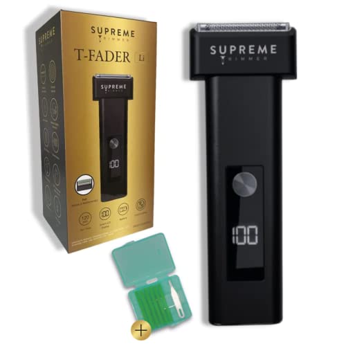 Electric Shaver By Supreme Trimmer Stf501 Electric Razor Wet/Dry Foil Shaver Ultra-Close Face Shaver For Men Razor (Black) T-Fader Li (Additional Sfa50 Included) #TOP9
