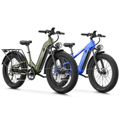 Aipas M1 Pro & M2 Pro Electric Bike for Adults, 1800W Peak, Dual Suspension image 3