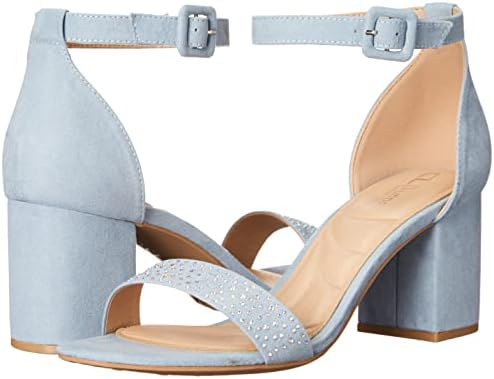 CL by Chinese Laundry Women's Jolly Star Stones Heeled Sandal, Light Blue, 7 | Image 5