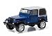 Greenlight 1: 64 Country Roads Series 14 - 1990 Jeep Wrangler YJ Diecast Vehicle