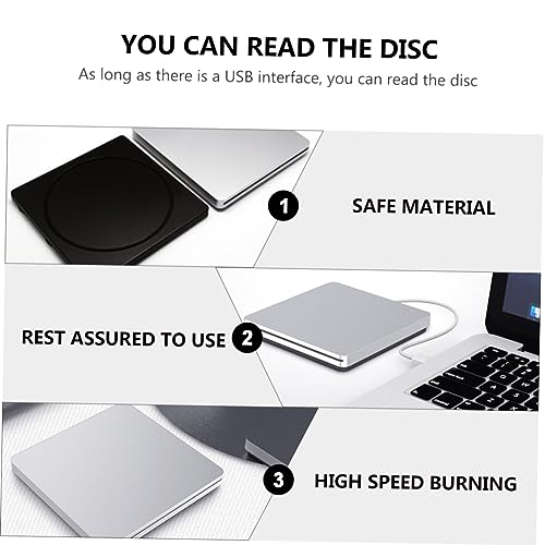 Lecteur CD réinscriptible Lurrose à performance stable pour PC et bureau - 5