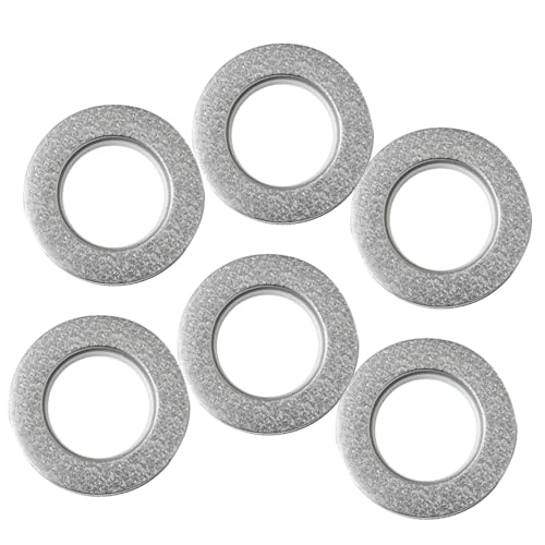 Cabilock Drapery Grommets 6pcs Plastic Drapery Eyelets Versatile for Types of Curtains