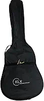 Capa para Violão, Preta, com Bolso Externo e Alças, Resistente e Prática para Transporte