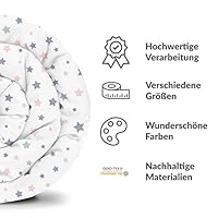 TherapieWelt Bettwäsche Kinder Set - Baumwolle 100x135cm Mit Reißverschluss & Kissenbezug 40x60cm