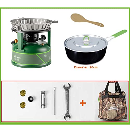 YYUINU Heizöl- Kochherd, Geeignet Für Benzin/ Diesel/ Alkohol, Camping- Picknick- Brennerofen, Für Outdoor- Wanderungen Für 2- 5 Personen, B-2