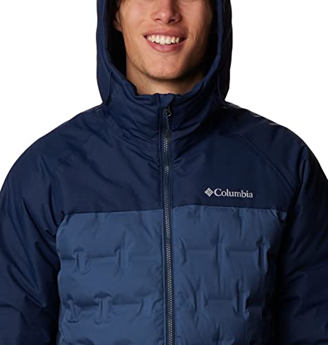 Image of Columbia Men Omni-Heat Inifnity Grand Trek II Hooded Hiking and Trekking Down Jacket