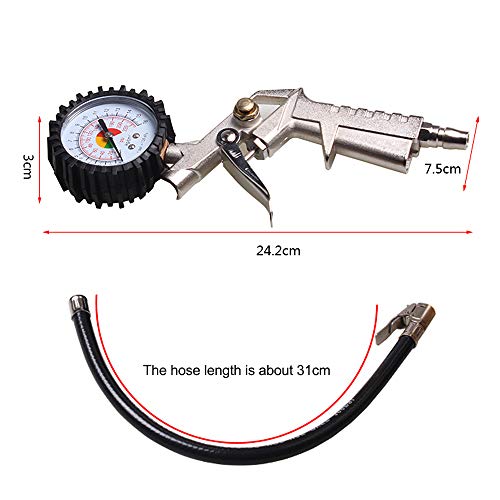 Sangmei Ferramenta de diagnóstico do testador do medidor de pressão do pneu do carro do automóvel do