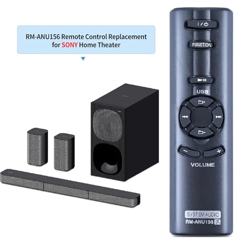 Image of ZIEVA Compatible with Sony Home Theater SA-D20 SA-D40 SA-D10 SA-WMS10 SA-WID7 SS-FMS40 SS-FMS10L and Speaker Audio /Video System Remote Control (Your Old Remote Must be Exactly Same) - RM-ANU156