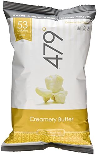 479 Degrees Artisan Popcorn, Creamery Butter, 4 Ounce (Pack of 4)