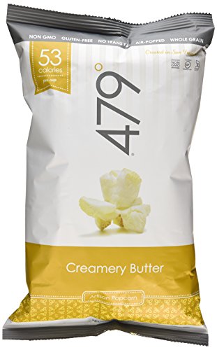 479 Degrees Artisan Popcorn, Creamery Butter, 4 Ounce (Pack Of 4) #TOP1