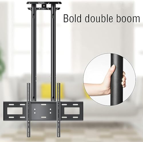 Support de plafond pour téléviseur la solution gain de place pour écrans 37-80 pouces - 5