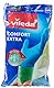 Vileda Comfort und Care Gummihandschuhe mit Kamille Lotion Größe M, 3 Paar