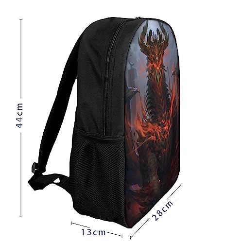 Sac à dos dragon 3D haut de gamme aux finitions soignées pour écolier