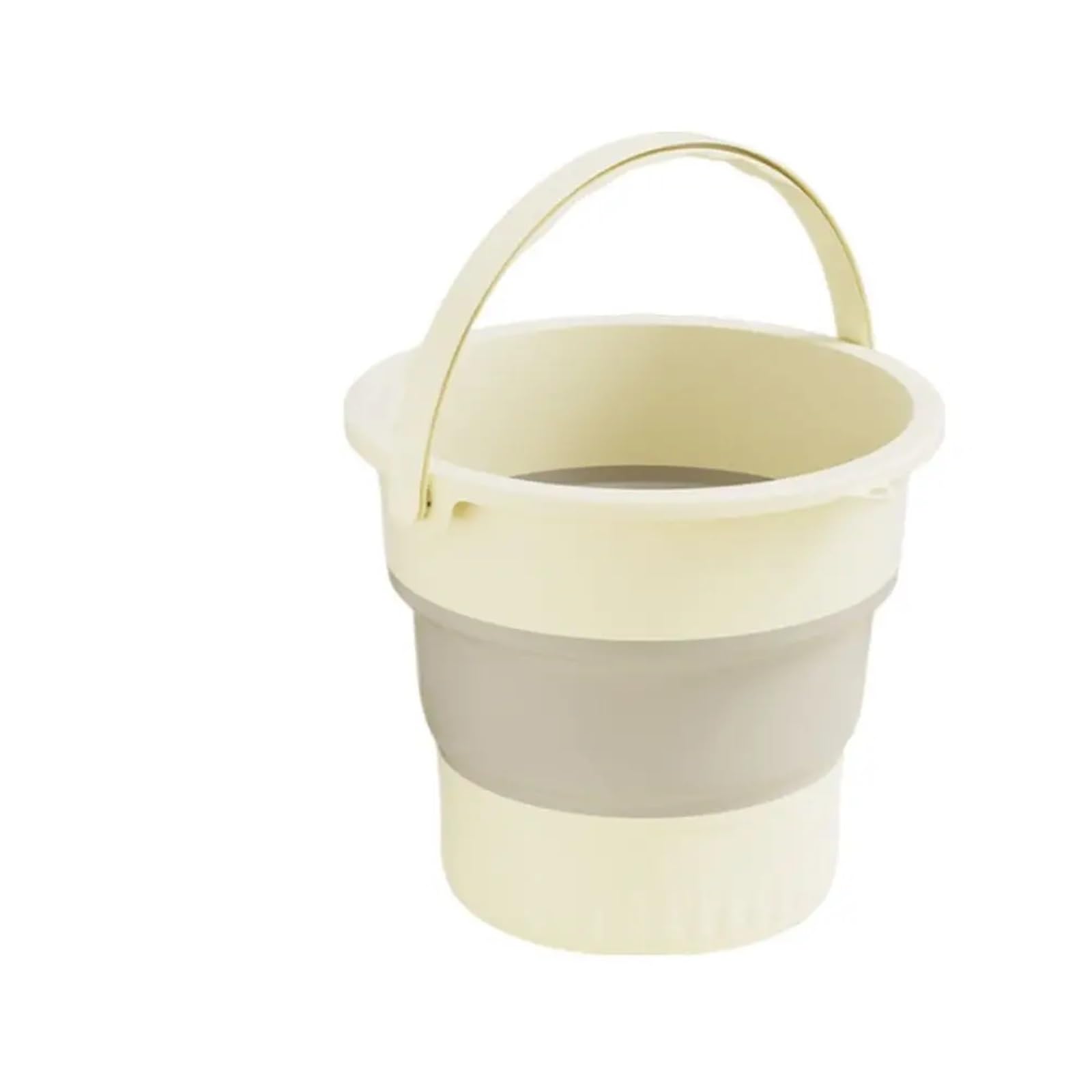 Secchio Pieghevole Secchio pieghevole da 5/10/17 litri, portatile, multiuso, salvaspazio, secchio for la pesca all'aperto, lavaggio auto(Color2,17L)