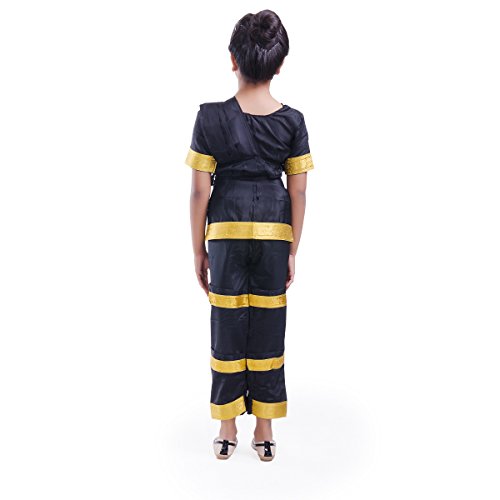 Image of Fancydresswale Bharatnatyam Dance Dress for Girls