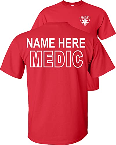 Custom Medic T-Shirt Emergency Medical Personalized