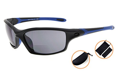 Image of Eyekepper Bifocal Sunglasses for Women Men, Rectangular Frame