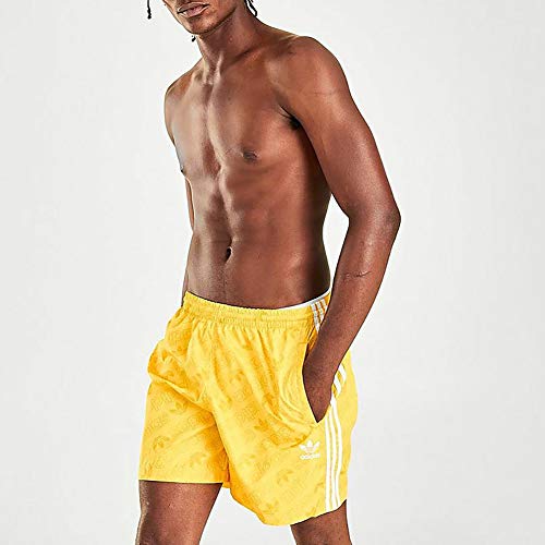 adidas Mens Originals Trefoil Allover Print Swim Shorts GJ5169 Size 2XL3