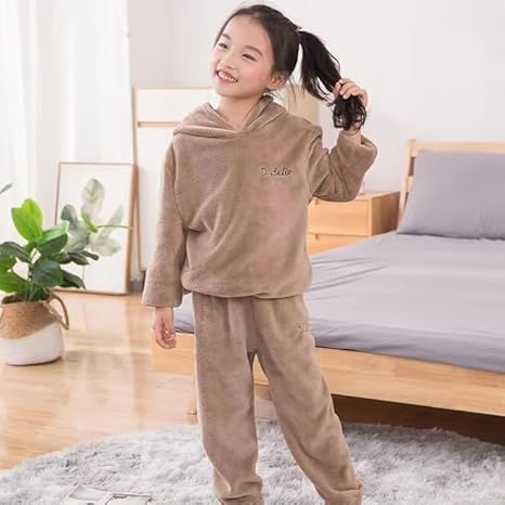 Image of SHAPERX Cotton And Fleece Blend Full sleeve Hoodie T-shirt Jogger Trackpant Clothing Set for Boys And Girls Pack of 1