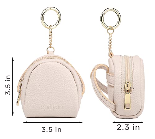 Image of purifyou Premium Leather Pacifier and Nipple Shield Cases - Set of 2 Black & Beige | Case for Diaper Bag & Stroller | Pacifier Box for Travel | Keeps Baby's Binkies Clean and Accessible