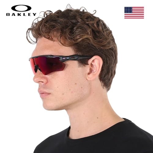 Image of Oakley RADAR EV PATH OO9208 Shield Shape Sunglasses With Official Eyewear Kit