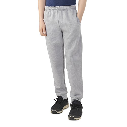 Image of Fruit of the Loom Boys' Explorer Fleece Collection, Joggers-Blue Stripe, X-Small