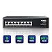 Aumox 8 Port Gigabit POE Switch, 8 Port POE 120W, Gigabit Ethernet Unmanaged Network Switch, Plug and Play, Sturdy Metal Housing, Traffic Optimization (SG308P)