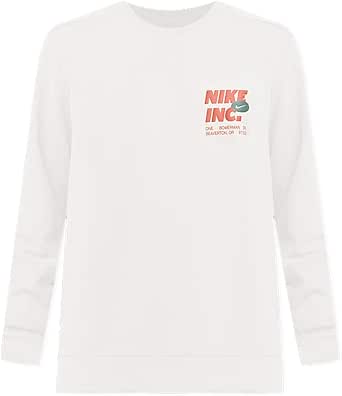 NIKE(ナイキ) Dri-FIT フリース ロングスリーブ クルー メンズ トップス ブラック 黒 セイル 白 長袖 Tシャツ ロンT 軽量 速乾 耐久性 スポーツウェア ランニング ジム トレーニング 普段着 カジュアル 正規品