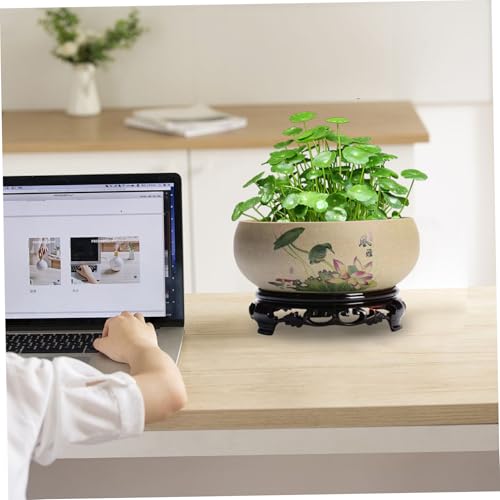 Bol pour oiseaux et pot de fleurs en céramique pour balcon et bureau