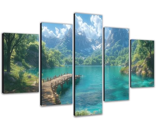 Diamond Painting Nature 150x75cm - Le Cadeau Femme Idéal pour Passionnée de Broderie Diamant