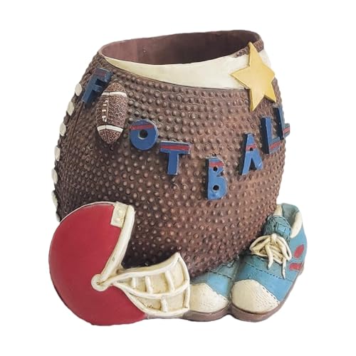 Gvblkq Multifunctional Pen Holder, Cute Pencil Storage, Stylish Pencil Organiser, Sports Desk Accessories 10.5x6.5x10.8cm/4.13x2.56x4.25 Inches for Home School (Football) Gvblkq Multifunctional Pen Holder, Cute Pencil Storage, Stylish Pencil Organiser, Sports Desk Accessories 10.5x6.5x10.8cm/4.13x2.56x4.25 Inches for Home School (Football)