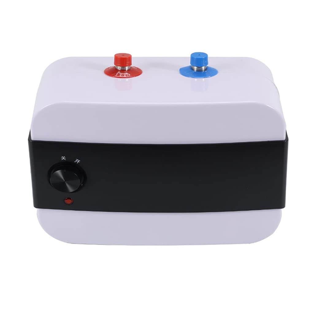 Gaoyunqin White 220V Mini Water Heater Electric Tank Instant Hot Water Heater Under Sink Basin Heater Boiler With Tank (8L)