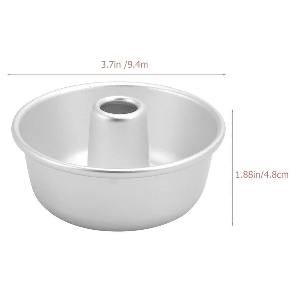 IMIKEYA Aluminium-Ringform Antihaftbeschichtet Geriffelte Rohrform Angel Food Rohrform Brownies-Dessert-Backform Für Buntelet Bavarois