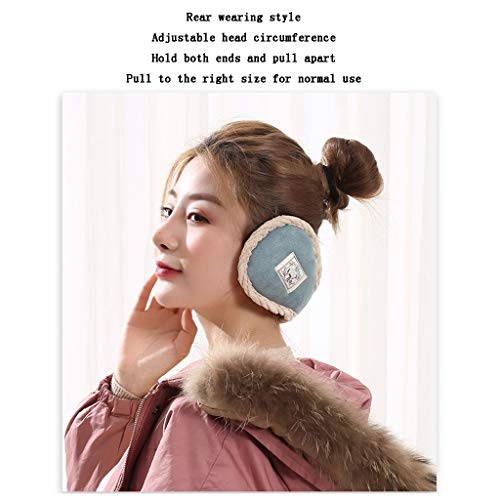 Cache-oreilles pliable avec bande d'oreille ajustable styles multiples