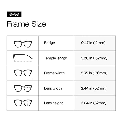 Image of EVEE Fashion Cateye Computer Glasses For Women with Blue Light Blocking - (Vienna)