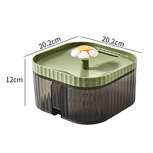 Fuente de agua para gatos 2.5L con bomba silenciosa miniatura 2