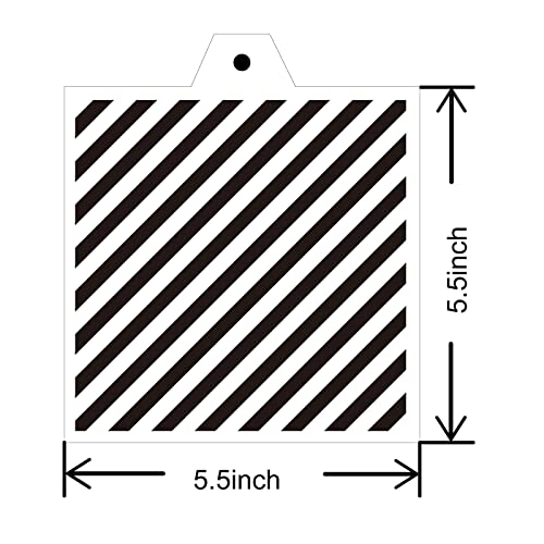 16 Pcs 5.5x5.5in Cookie Stencil DIY Royal Icing Baking Stencils for Royal Icing Cookies, Airbrush Cookies; Sugar Cookie Stencils,Craft Painting, Stencil Genie Stencils (Essential)