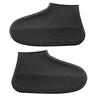 Setauoo Shoe Protectors Outdoor | Rainproof Silicone Overshoes for Outdoor,Safety Boot Covers for Men Women Children Adults for Camping, Fishing, Traveling, Cycling, Hiking, Car Washing